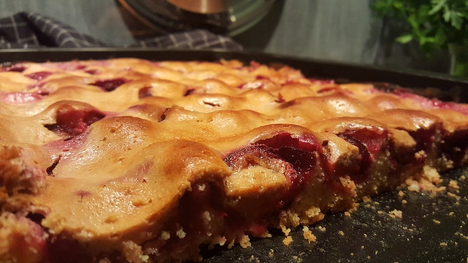 Schmand - Pflaumenkuchen von gartenfee72