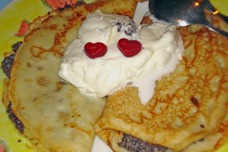 Marzipan - Mohn - Crêpes