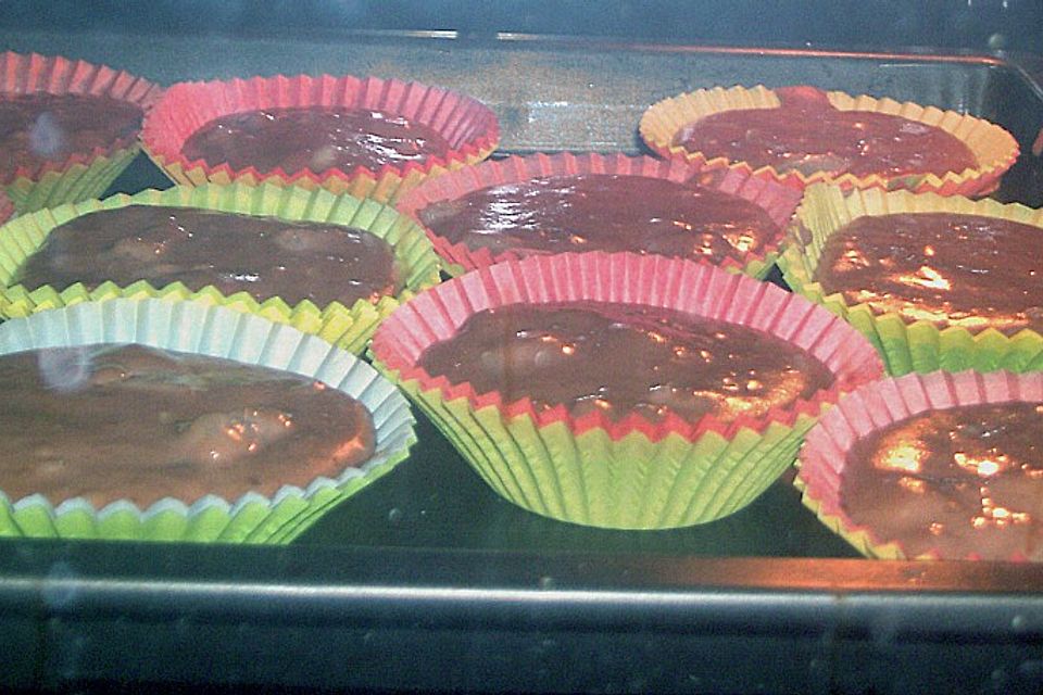 Birne-Schoko-Muffins