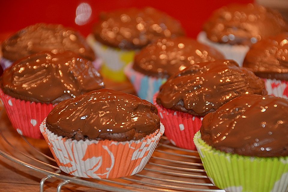 Birne-Schoko-Muffins