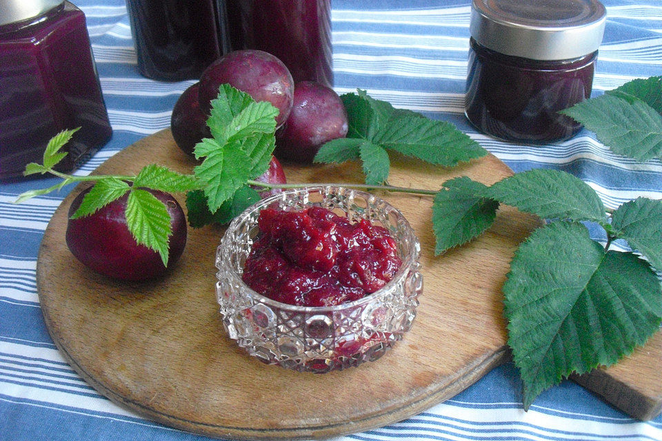 Brombeer - Apfel - Pflaumen Marmelade