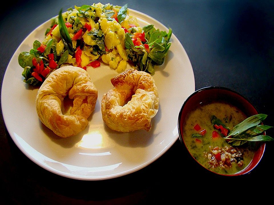 Warmer Kartoffelsalat mit Bärlauch von feuermohn| Chefkoch