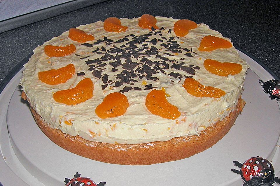 Mandarinen - Paradies - Kuchen