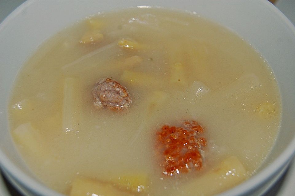 Spargelcremesuppe