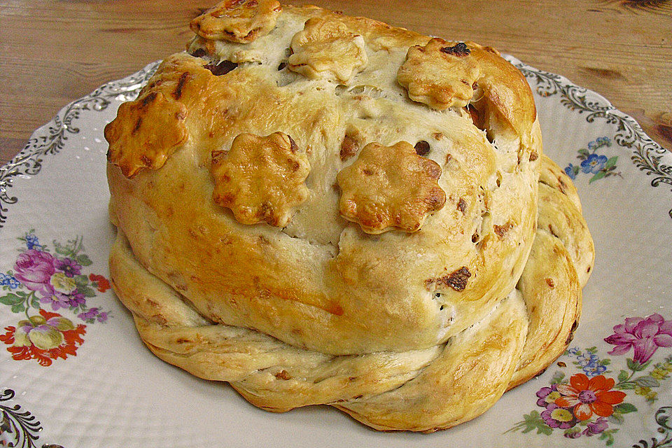 Kasseler im Brotteig und Apfel - Meerrettich