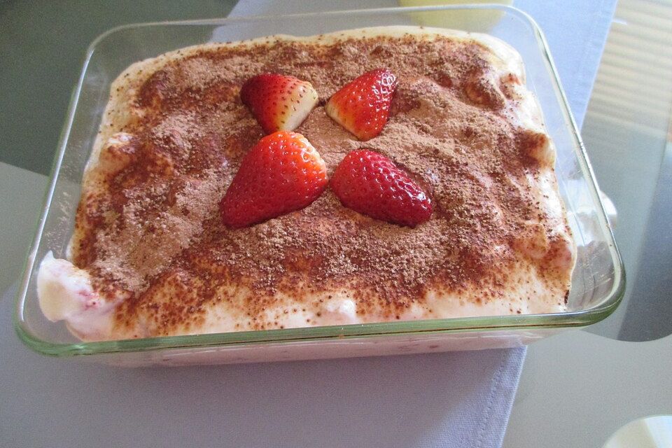 Erdbeer - Tiramisu