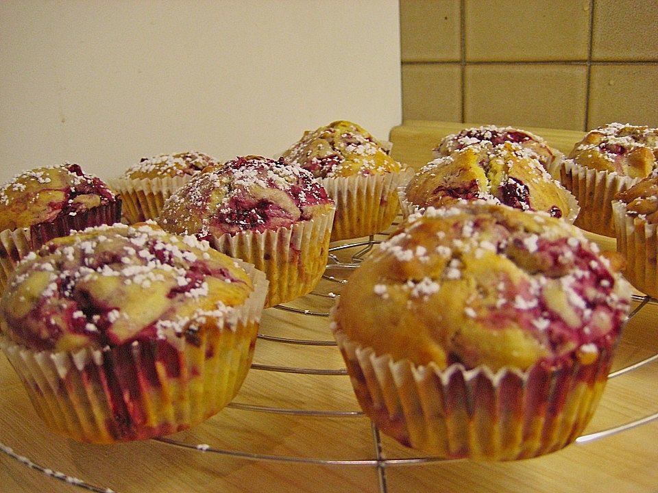 Fruchtige Marzipan - Muffins von Elli K.| Chefkoch