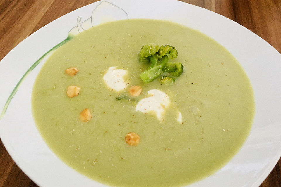 Brokkoli - Frischkäse - Suppe