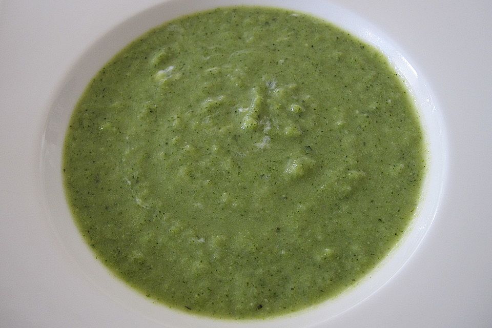 Brokkoli - Frischkäse - Suppe