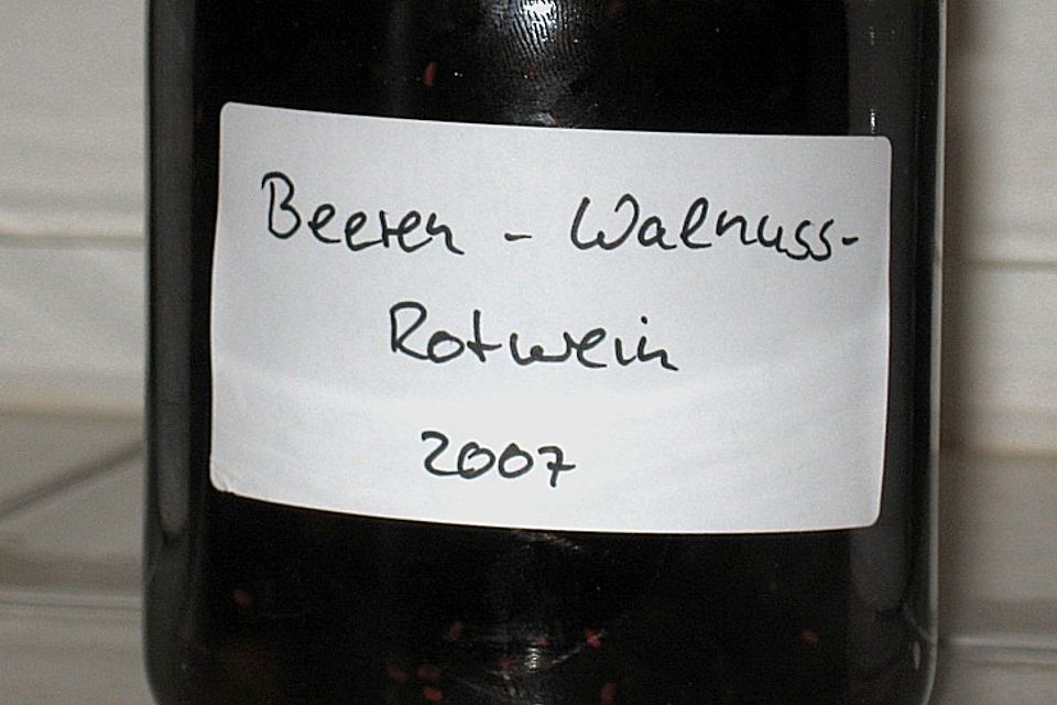 Beeren - Walnuss - Rotwein - Konfitüre