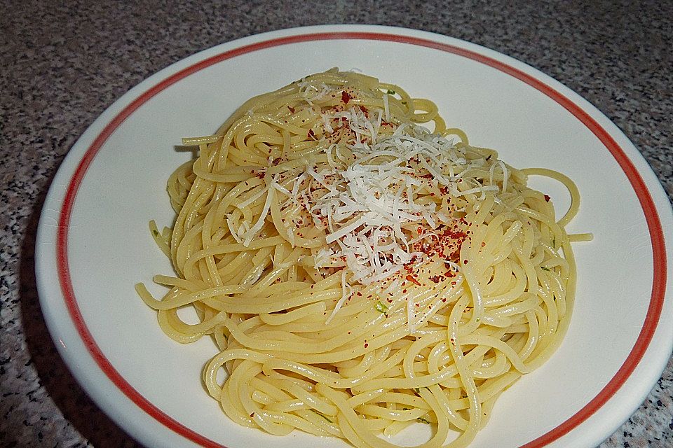 Knoblauchspaghetti II