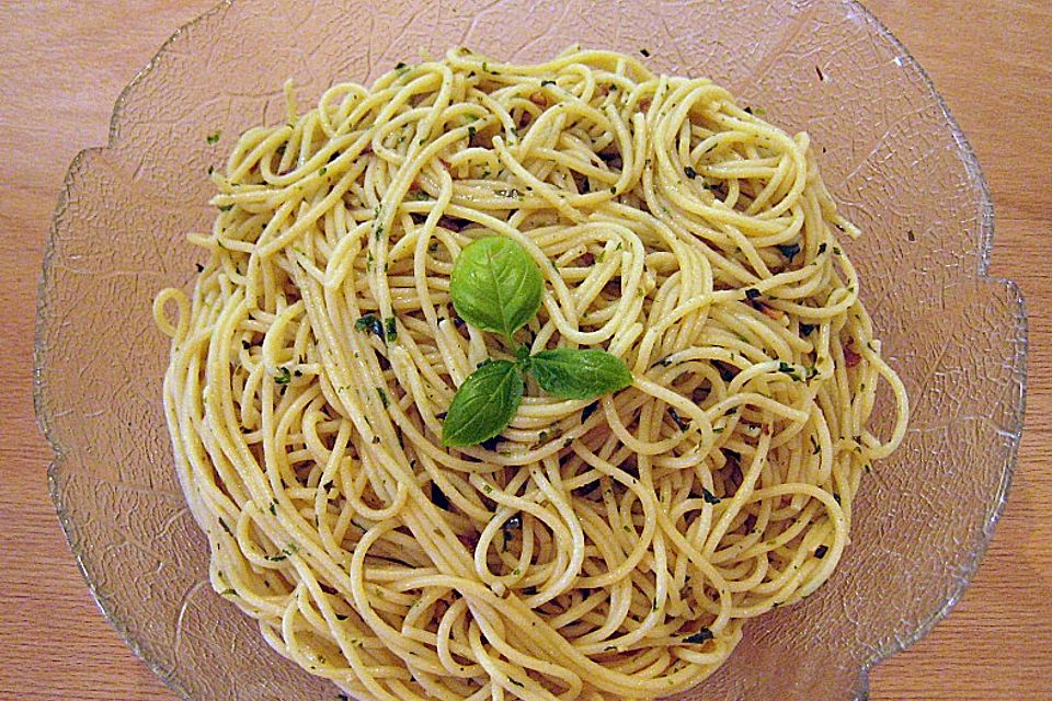 Knoblauchspaghetti II