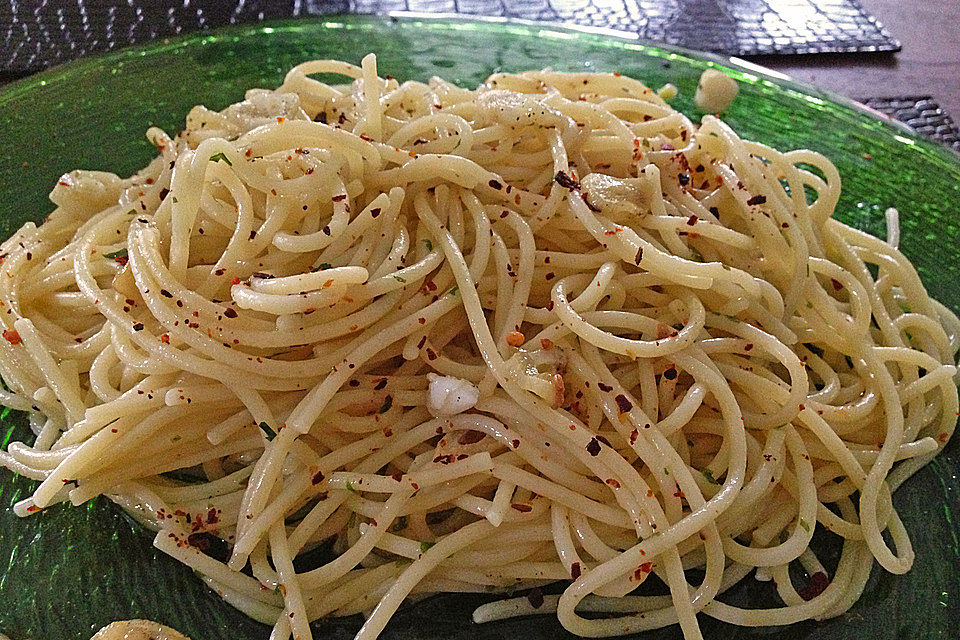 Knoblauchspaghetti II