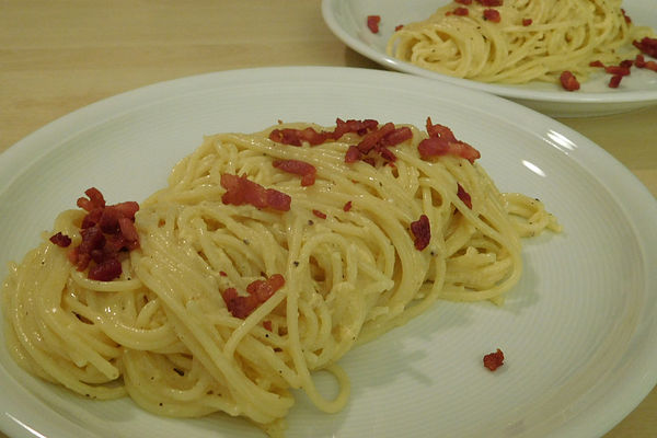 Spaghetti Carbonara, mal ohne Sahne von barghahn | Chefkoch