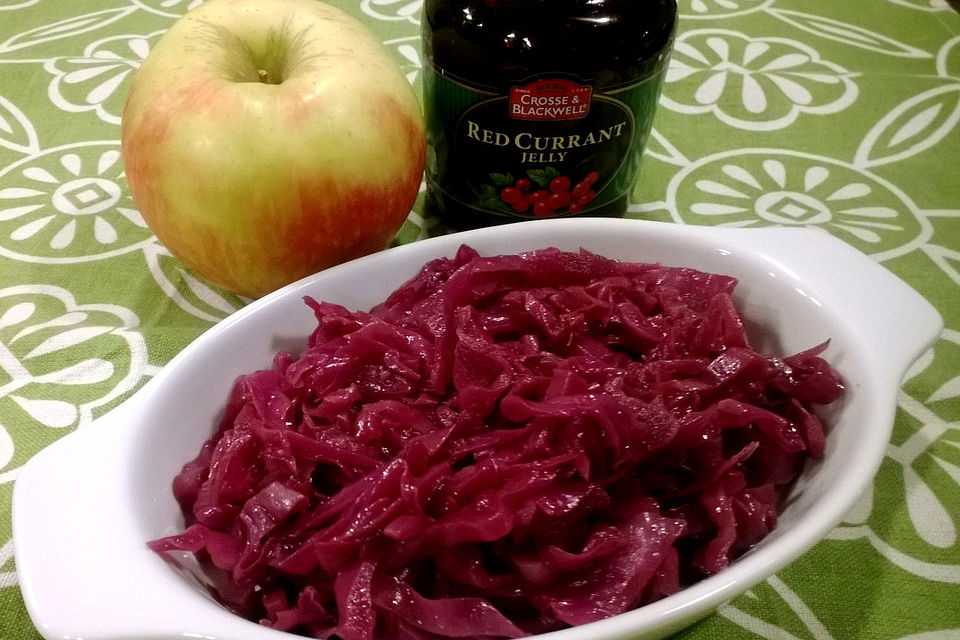 Rotkohl nach Hausfrauenart