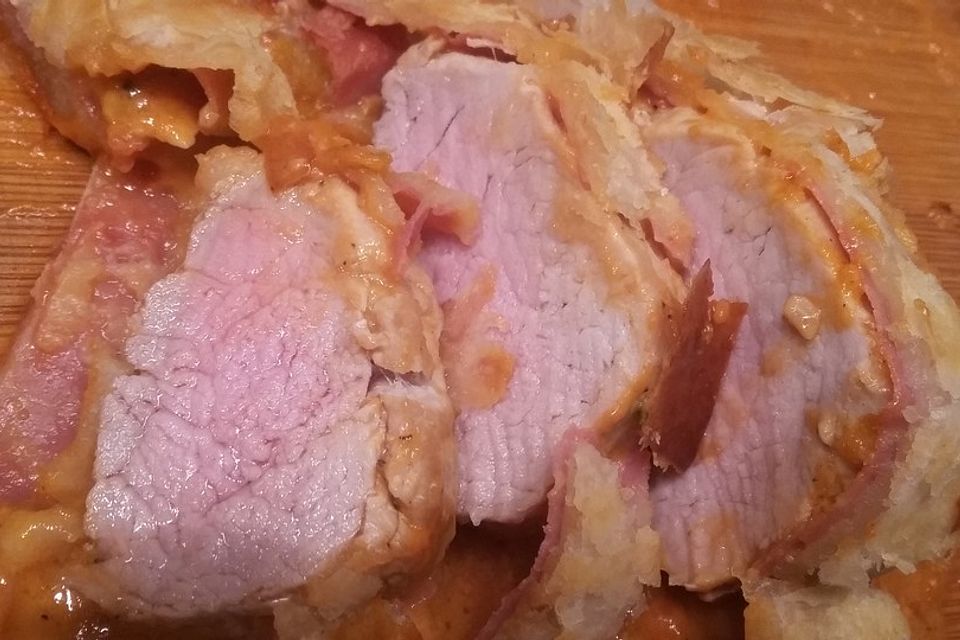 Schweinefilet im Blätterteig