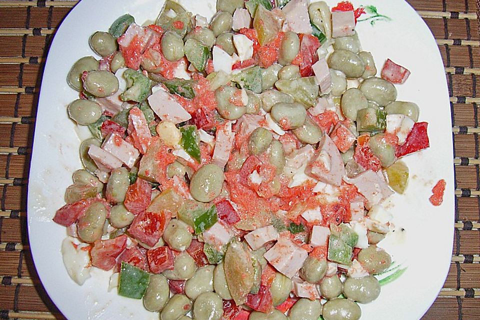 Dicke Bohnen - Salat