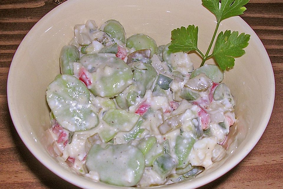 Dicke Bohnen - Salat