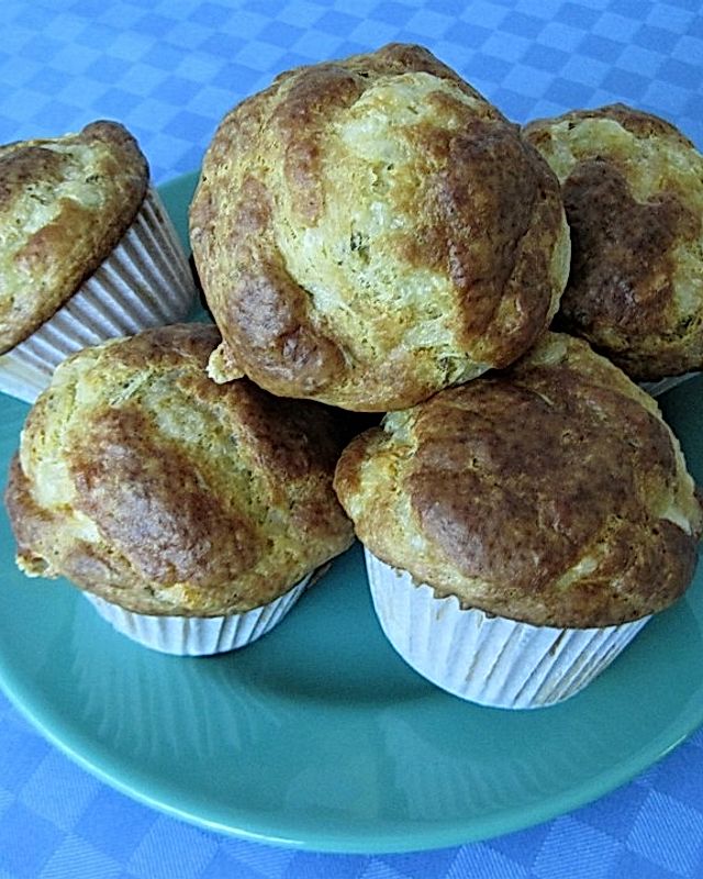 Kräuter - Frischkäse - Muffins