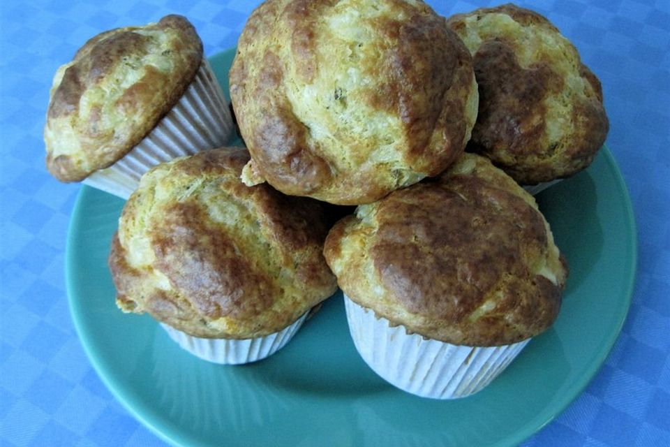 Kräuter - Frischkäse - Muffins