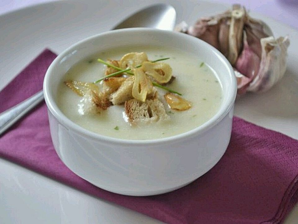 Knoblauch - Creme - Suppe von uterank| Chefkoch