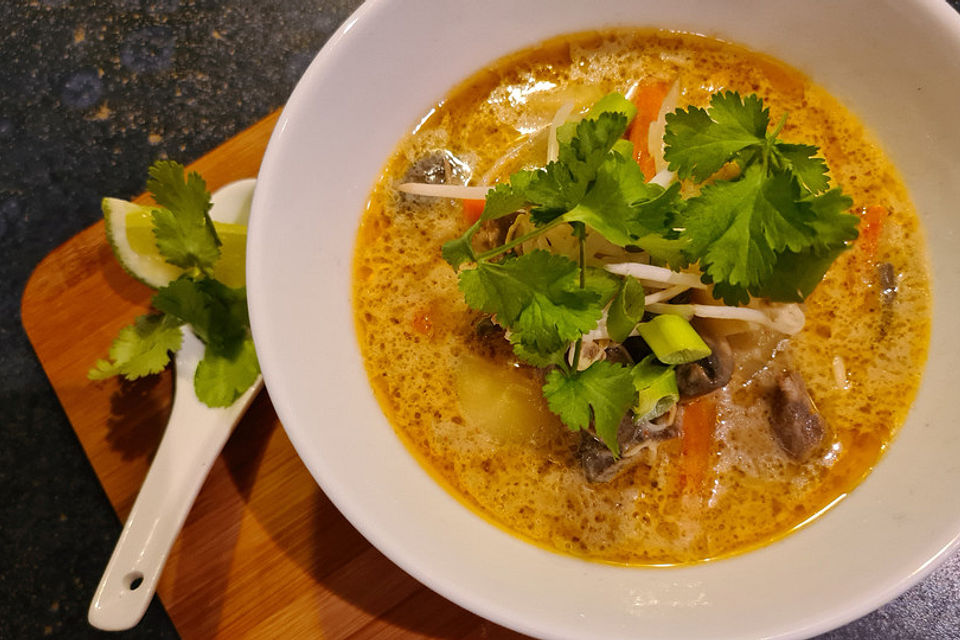 Thai - Töpfchen mit Rindfleisch