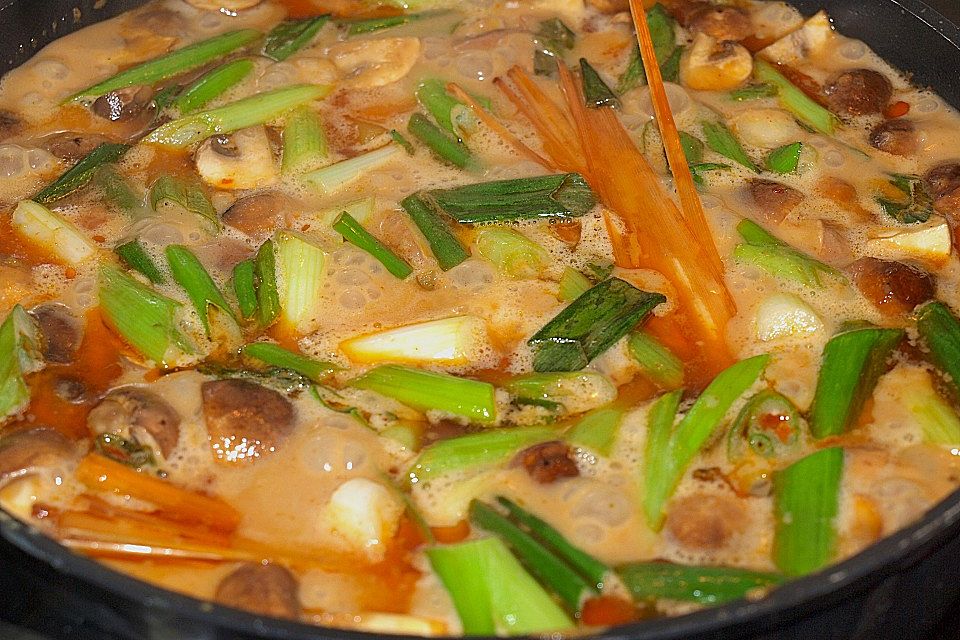 Thai - Töpfchen mit Rindfleisch