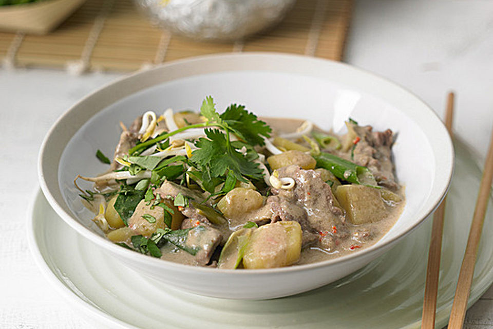 Thai - Töpfchen mit Rindfleisch