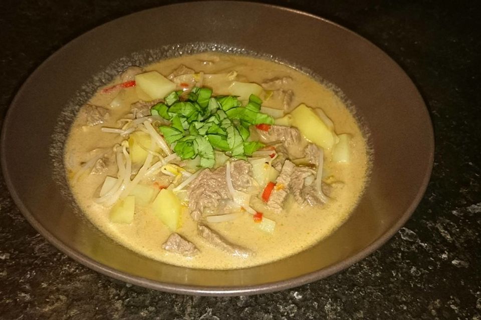 Thai - Töpfchen mit Rindfleisch