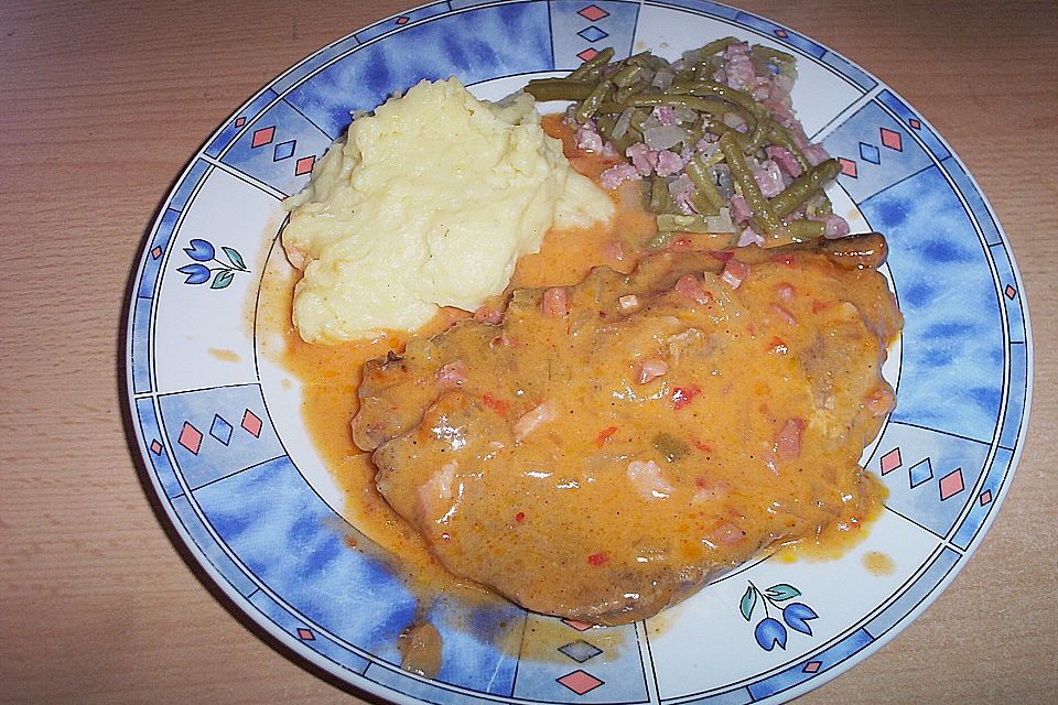 Schnitzel mexikanische Art