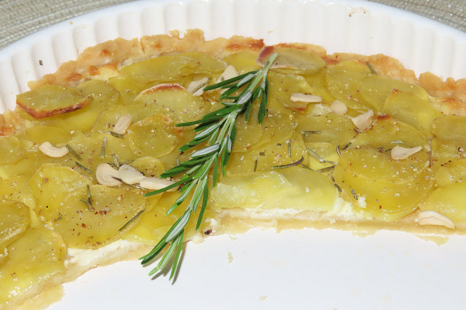 Kartoffeltarte mit Knoblauch Kartoffeltarte mit Knoblauch