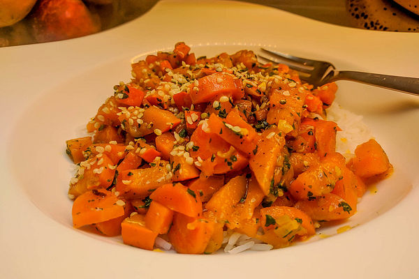 Kürbisgemüse mit Karotten von ilonal | Chefkoch