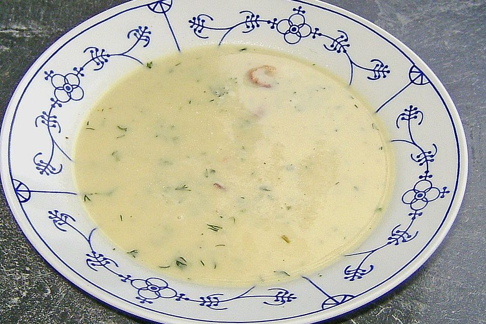 Krabbensuppe mit Dill Krabbensuppe mit Dill