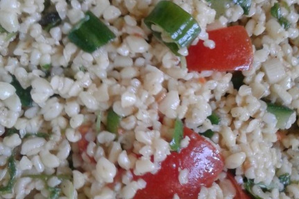 Tomaten - Bulgur - Salat