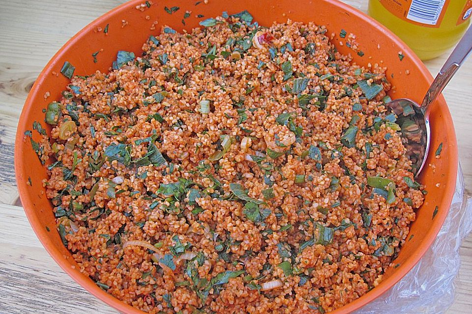 Tomaten - Bulgur - Salat