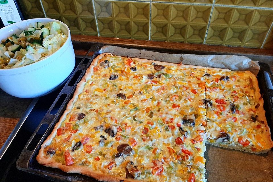 Konfetti - Gemüsekuchen Konfetti - Gemüsekuchen