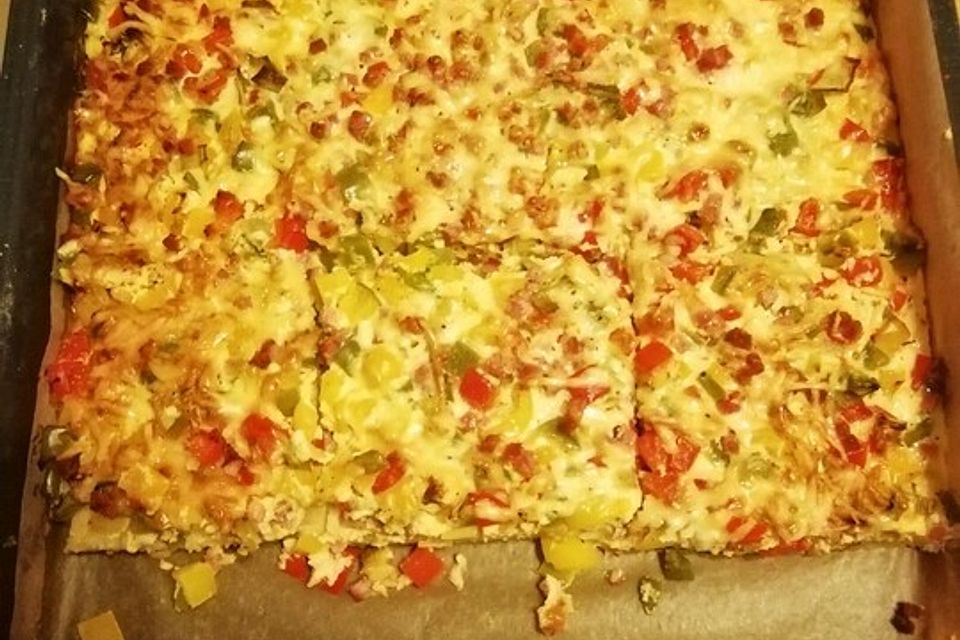 Konfetti - Gemüsekuchen Konfetti - Gemüsekuchen