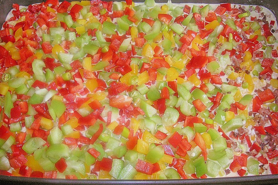 Konfetti - Gemüsekuchen Konfetti - Gemüsekuchen