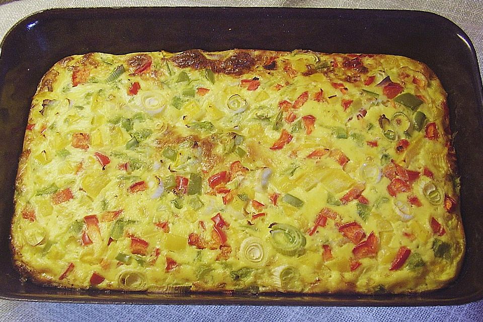 Konfetti - Gemüsekuchen Konfetti - Gemüsekuchen