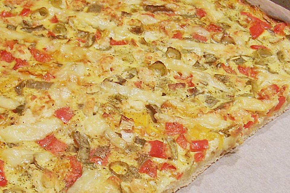 Konfetti - Gemüsekuchen Konfetti - Gemüsekuchen
