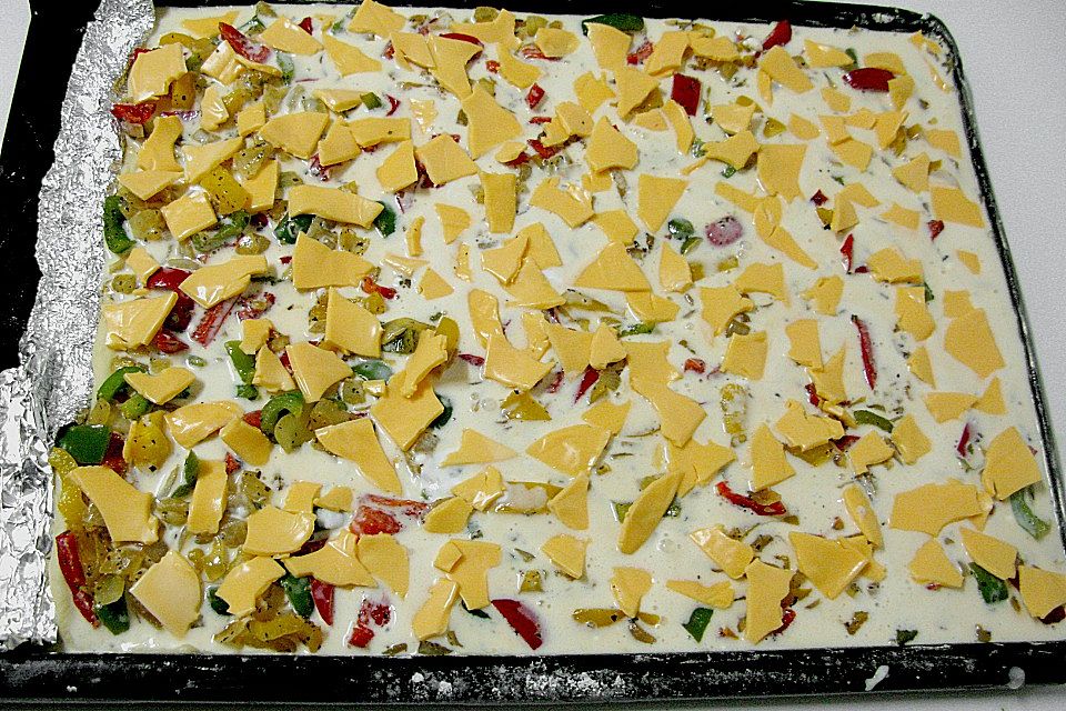 Konfetti - Gemüsekuchen Konfetti - Gemüsekuchen