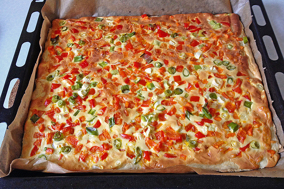 Konfetti - Gemüsekuchen Konfetti - Gemüsekuchen