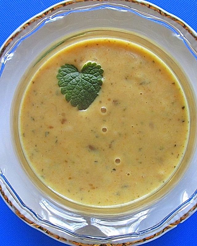 Currysauce zu Fondue