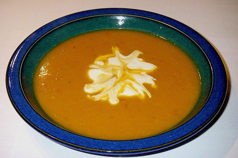 Kürbis - Apfel - Suppe