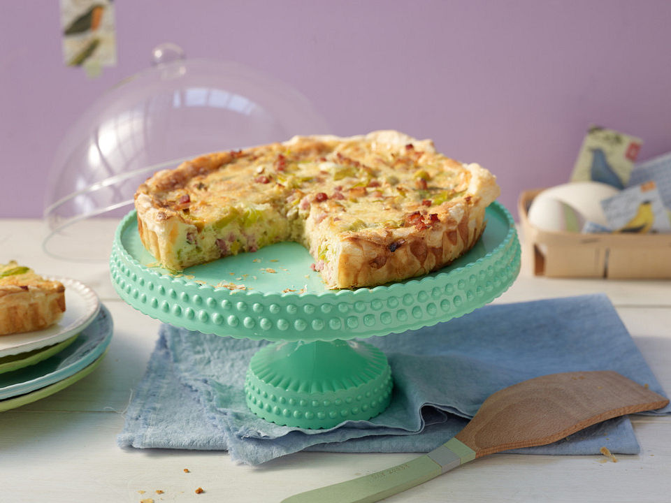 Quiche Mit Lauch Und Schinken Von Elfensporn Chefkoch