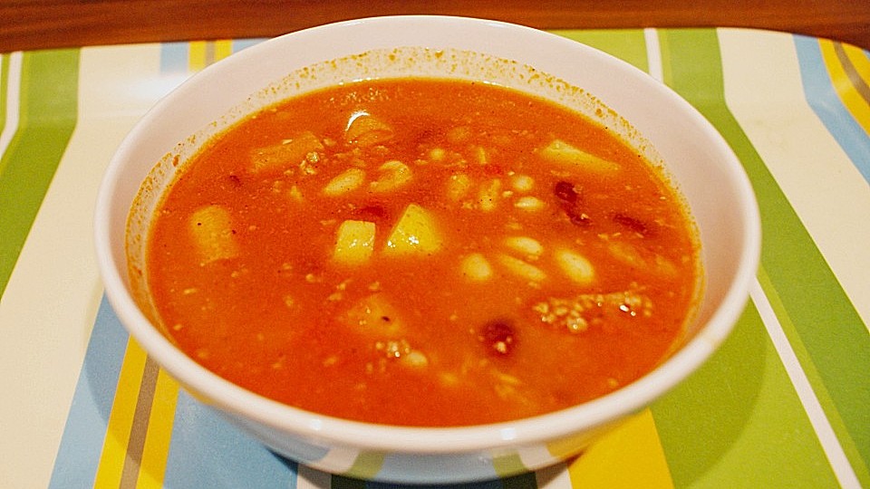 Mexikanische Bohnensuppe Von Melanienell Chefkoch 