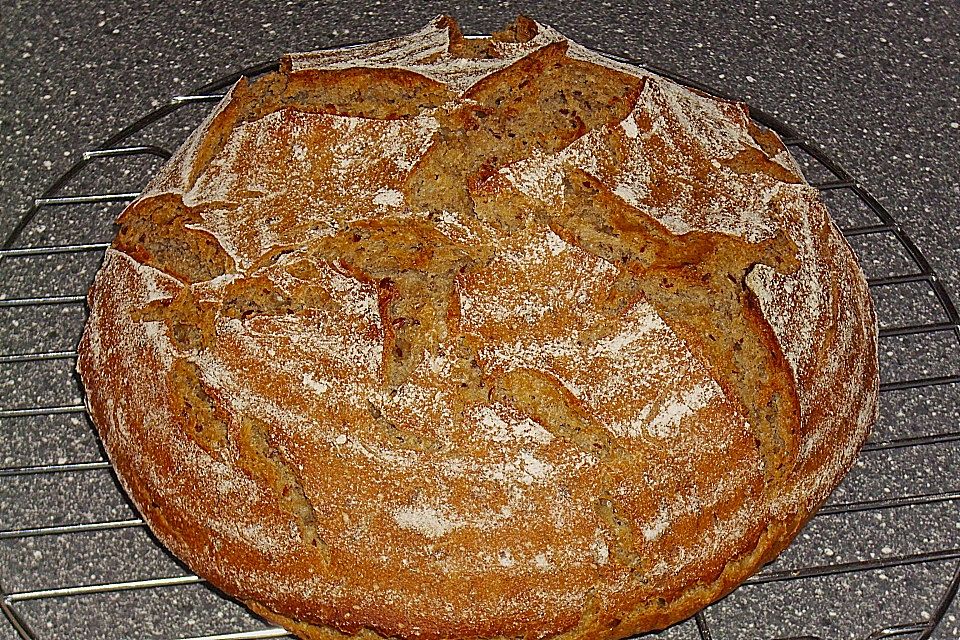 Hausgemachtes Roggenbrot