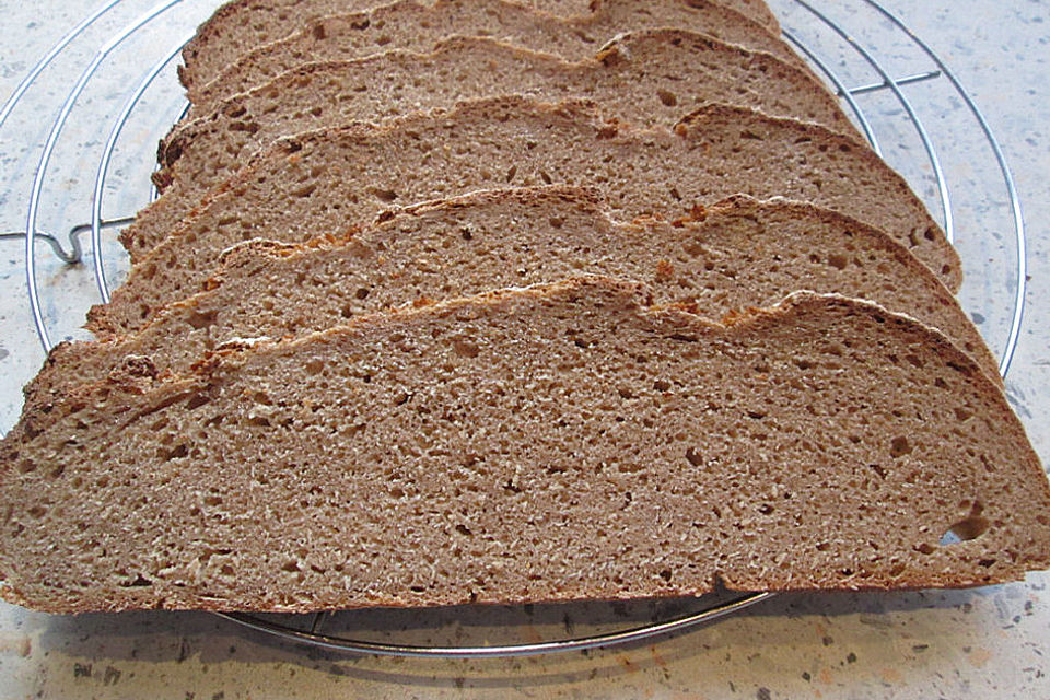 Hausgemachtes Roggenbrot