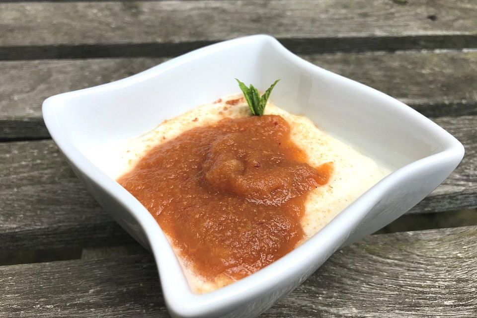 Aprikosen - Joghurt - Creme