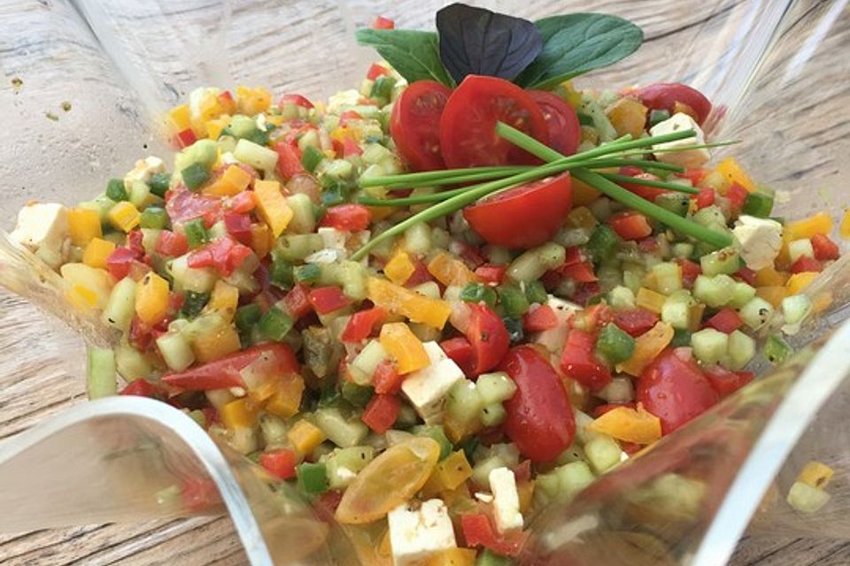 Sommerlicher Salat